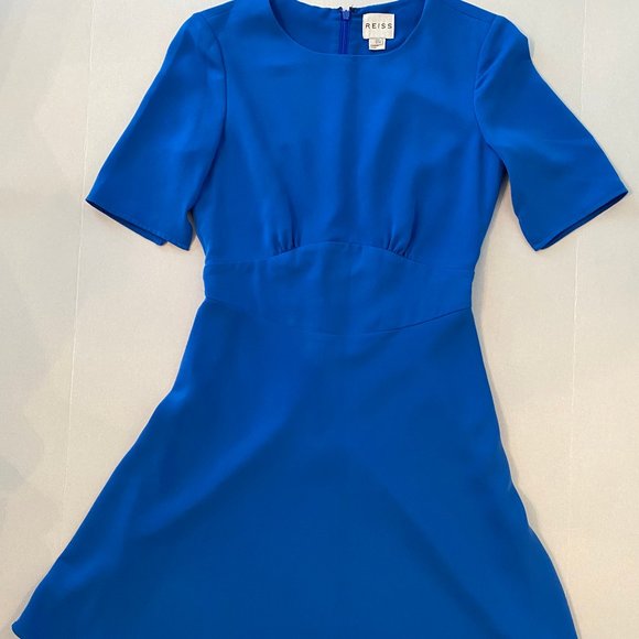 reiss royal blue dress